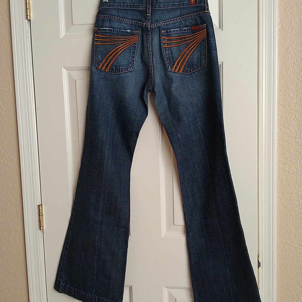 7 for all mankind size 28 boot cut